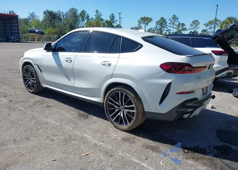 2024 BMW X6 xDrive40I из США, поврежденный, VIN 5UX33EX01R9U30683